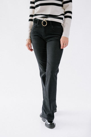 Broek Jade / D23 - L32 - Zwart - Lireina