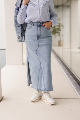 Vinus Midi Denim Skirt