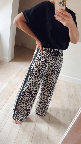 Broek Capri - Leopard