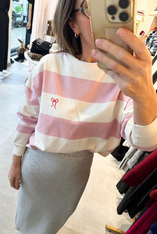 Sweatshirt Idahella - Roze