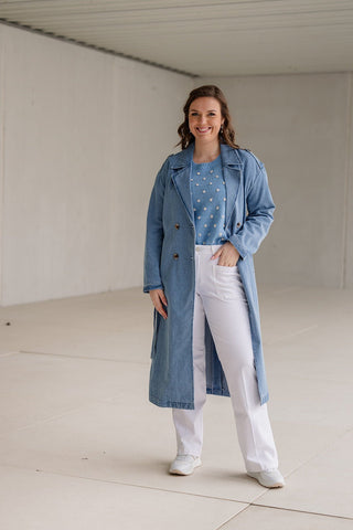 Trenchcoat Jeans Vici - Lireina